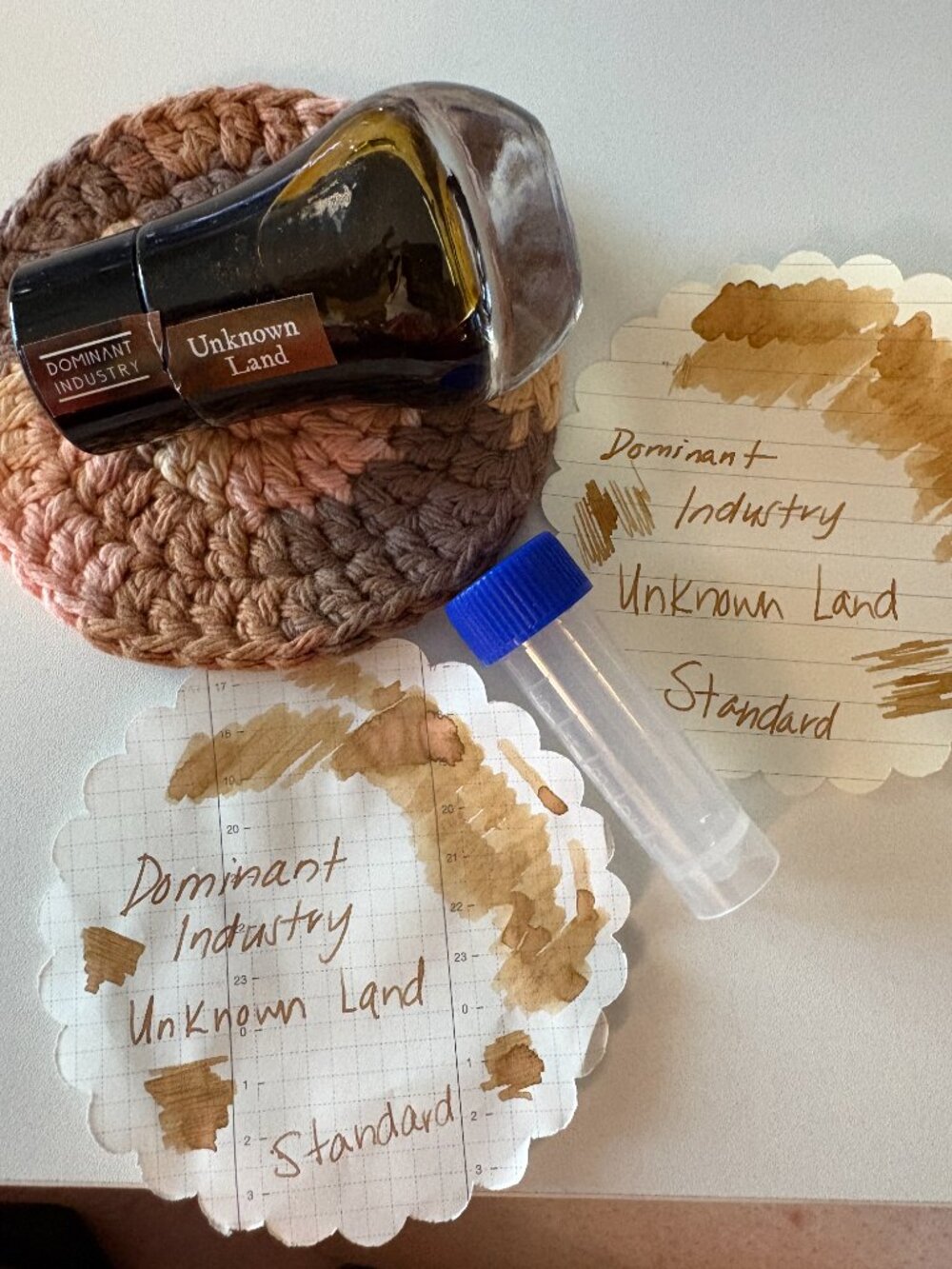 Dominant Industry Unknown Land Fountain Pen Ink Sample 4ml